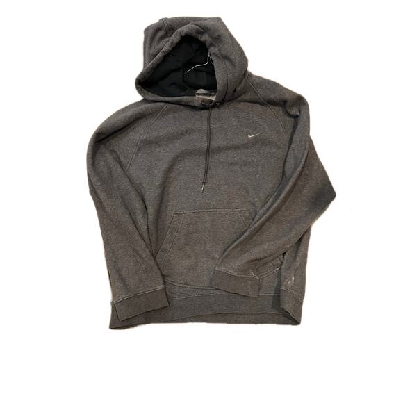 Nike Gray Pullover Hoodie Sweatshirt - Size XL - Picture 1 of 4